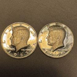 Kennedy S Proof Coins 1983 & 1990