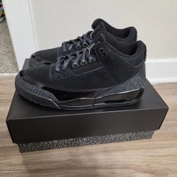 Air jordan 3 Blackcat 9.5 NO TRADES!
