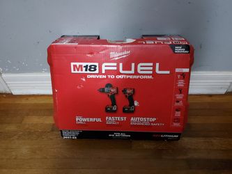 NEW/UNOPENED* Milwaukee M18 FUEL Hammerdrill & Impact kit