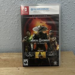 Mortal Kombat 11 Aftermath Kollection CASE [USED CODE IN BOX]