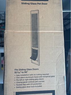 Petsafe dog door for slider - 91 - 96” doors