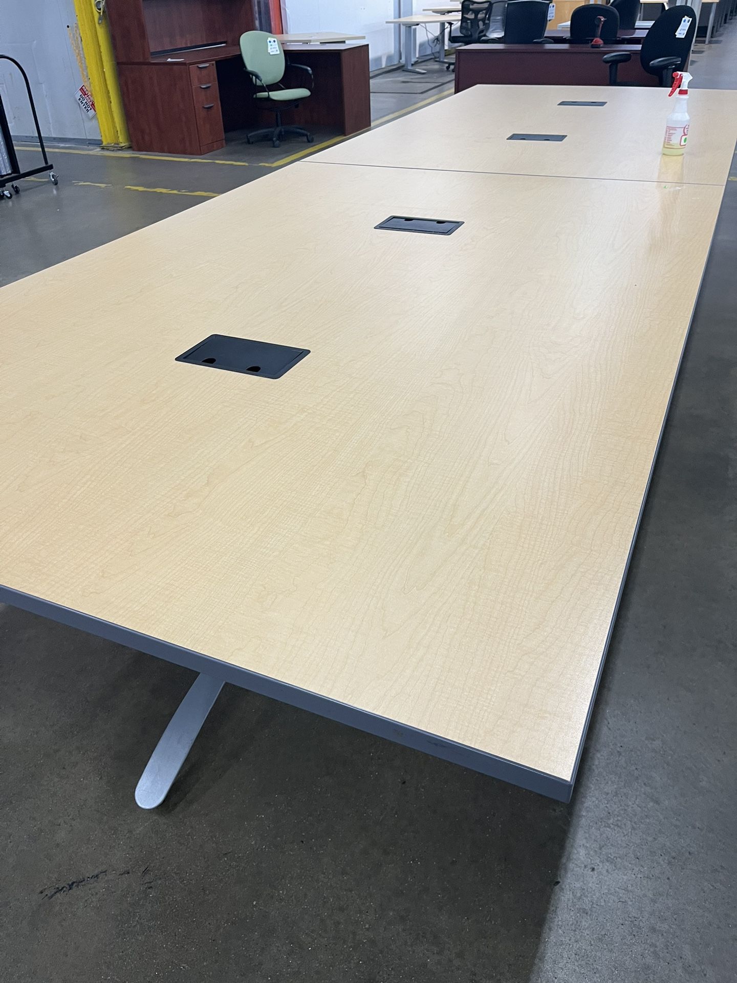 Powered Conference Table Like New For Your Office