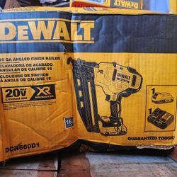 Dewalt Angled Finish Nailer 