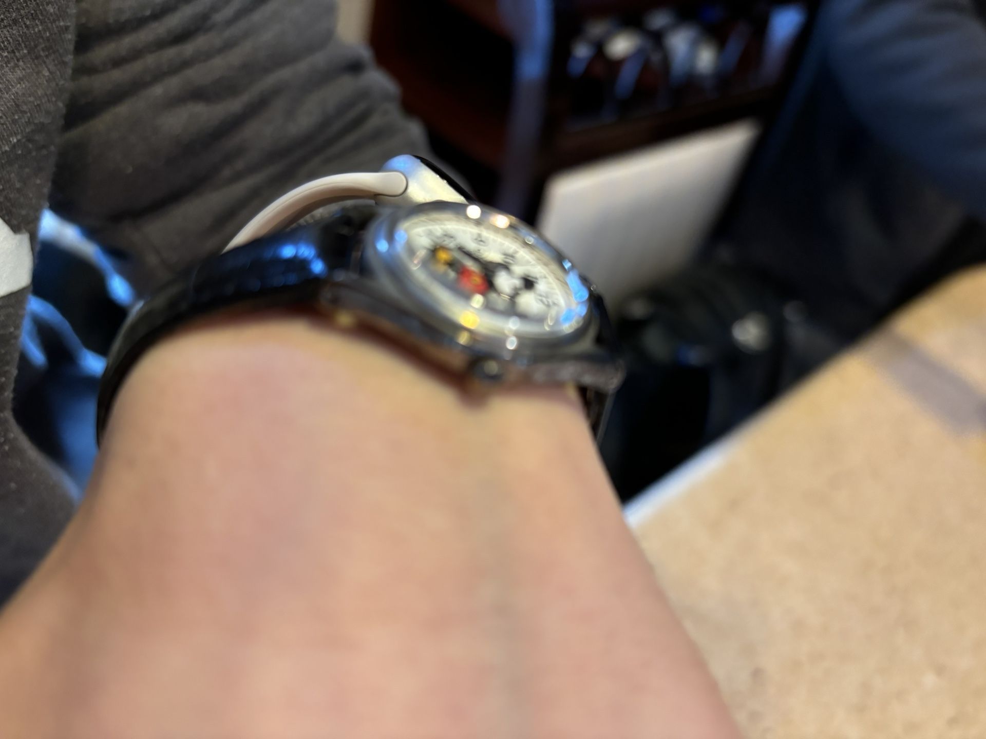 VINTAGE DISNEY TIME WORKS MICKEY MOUSE WATCH