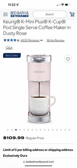 K-Mini® Single Serve Coffee Maker