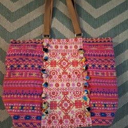 Pink Bohemian Bag