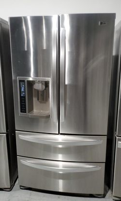 LG 4-Door Stainless Steel Refrigerator Fridge
