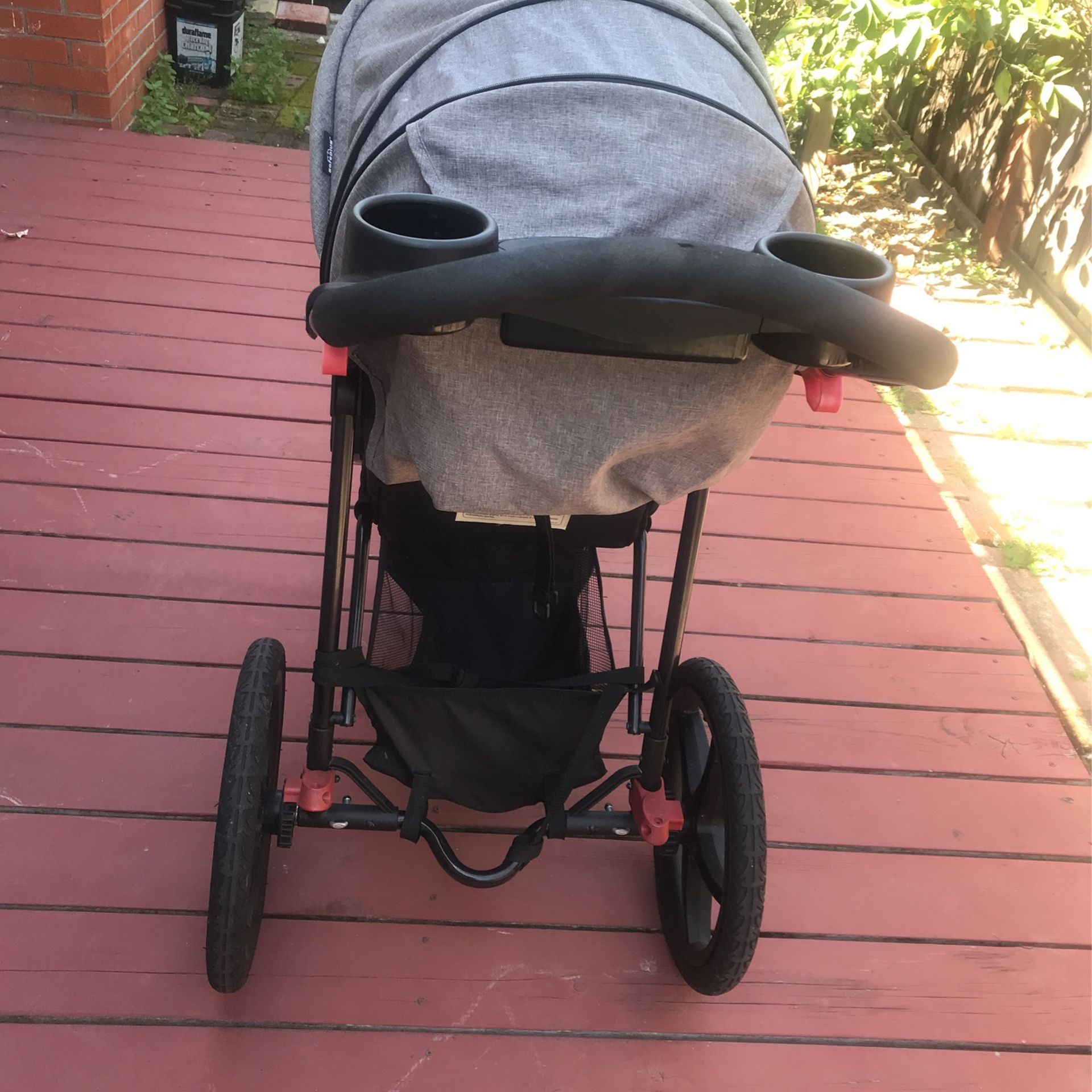 Stroller With Big Tire All Air Presser