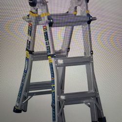 Werner 5 in 1 Multi Position Pro 14ft Reach Aluminum Ladder