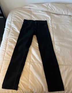 Levi's Black Athletic Fit Men's Jeans - Size 30"x32"