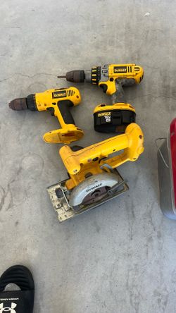 Dewalt Drill And Saw 