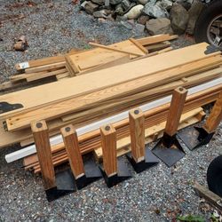 Miscellaneous wood Shelving  FREE FREE