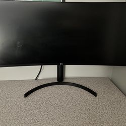 35” LG Ultrawide QHD Curved Monitor 