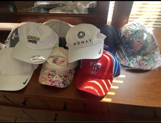 Lot of 9 hats