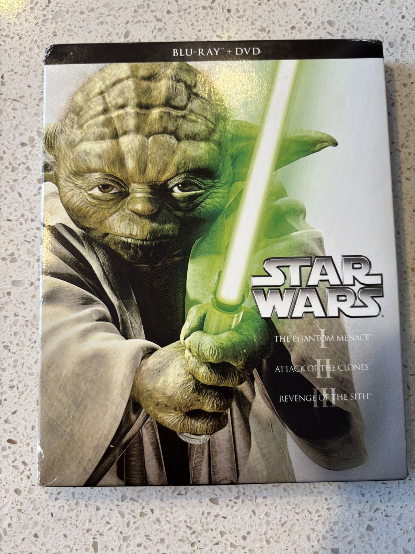 Star Wars Episode 1, 2 And 3 Blu-ray Movies