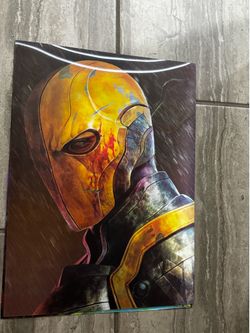 3D Deathstroke Poster