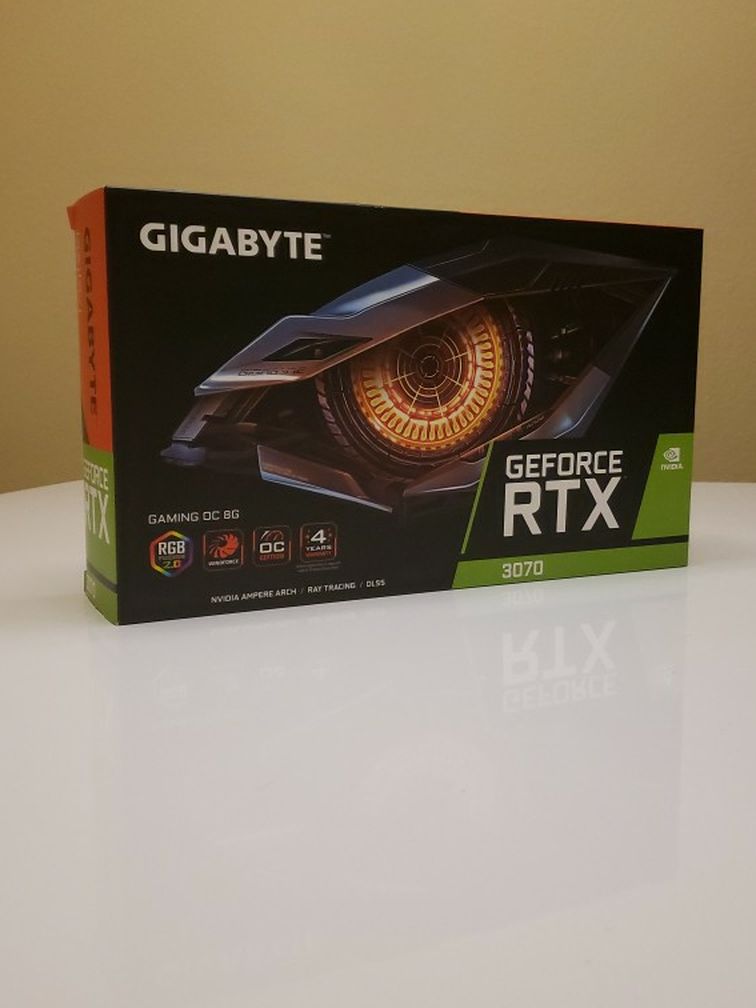 Brand New Gigabyte RTX 3070 Gaming OC