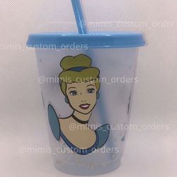 Disney Cinderella Custom Cold Cup- Personalized free!!