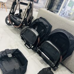 Cybex Gazelle S 2 Double Stroller Bundle