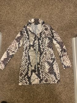 Snake Skin Dress