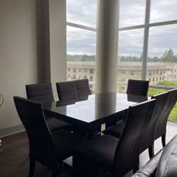 Extendable Dining Table With 8 Chairs