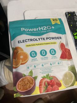 PowerH2O+ Electrolyte Powder (20 Sticks Variety Pack)