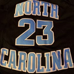 Black/Baby Blue N.C. Jordan Jersey 2X