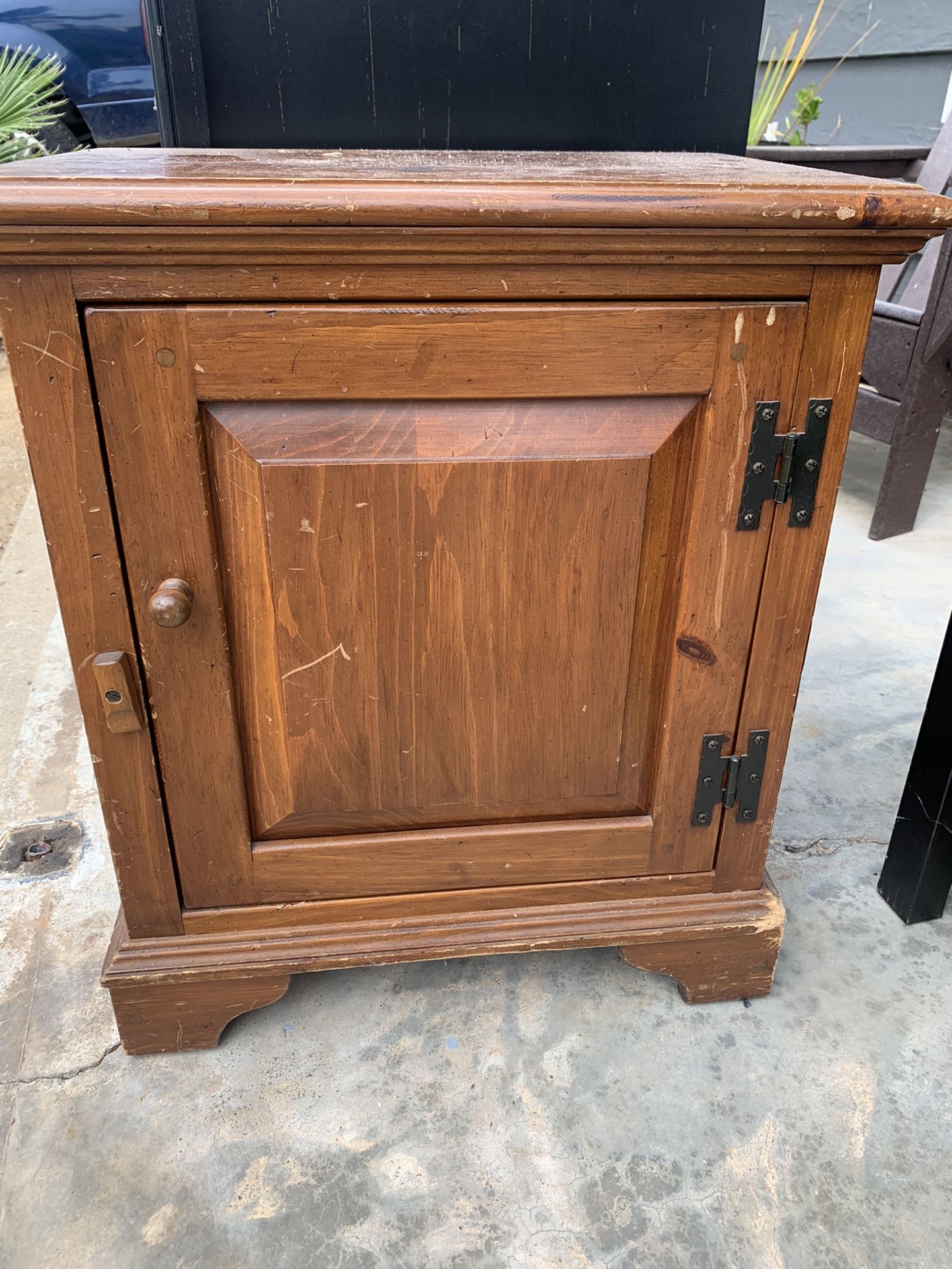 FREE small wooden side table