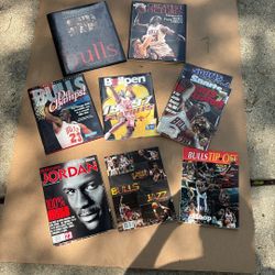 10 Vintage Sports Books Featuring The Bulls And MJ