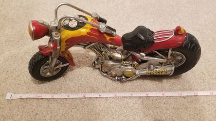 12 inches ceramic Motorcycle collectible