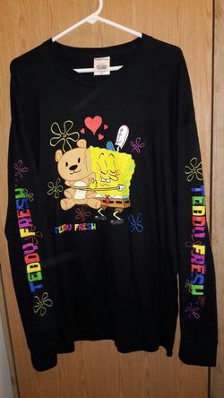 (New)[Rare] Limited Edition Teddy Fresh  SpongeBob Squarepants Long Sleeve Shirt