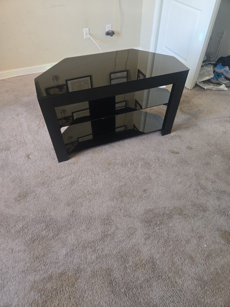 Glass TV Stand