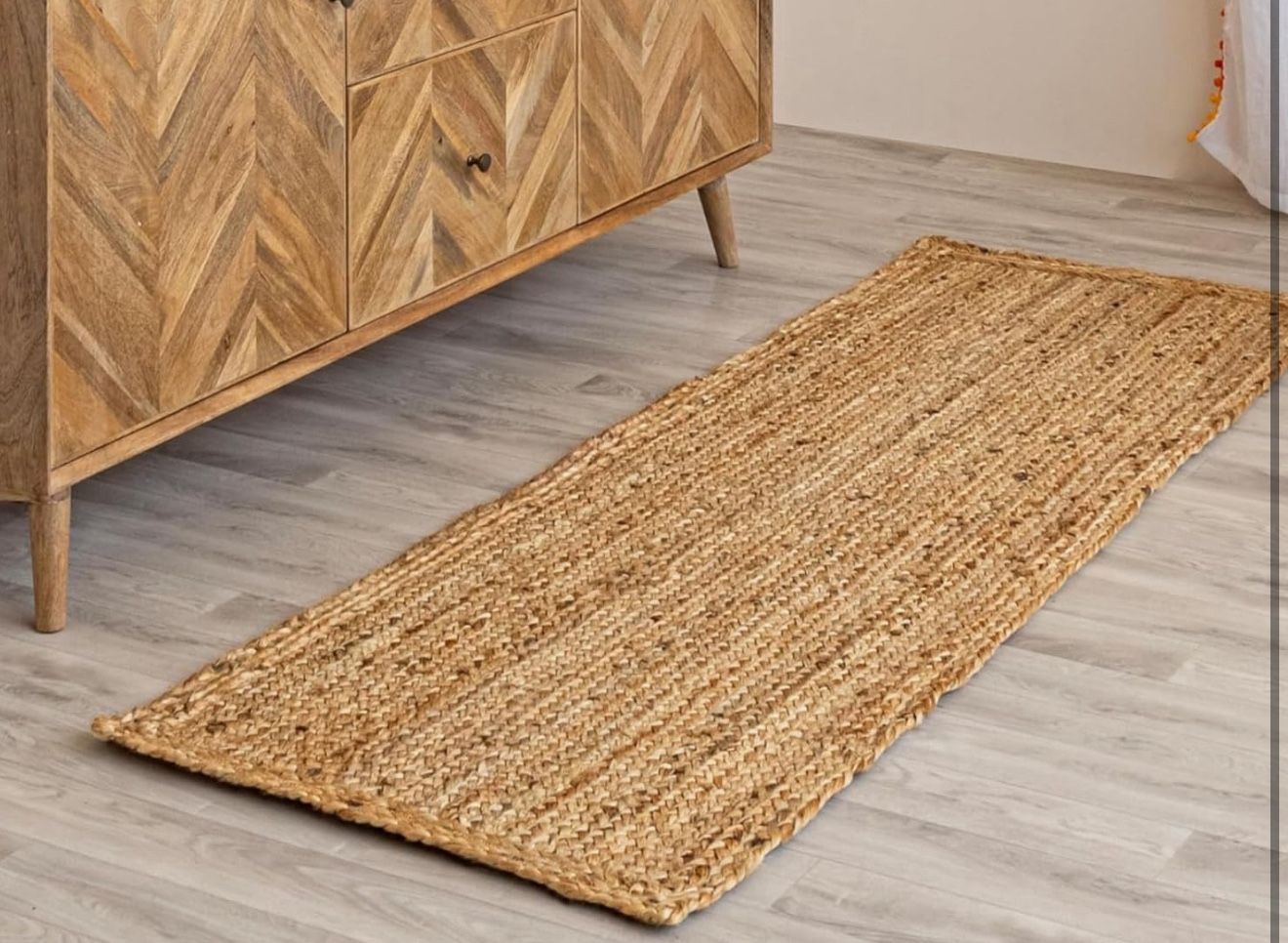 Jute Runner Rug 2x8
