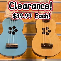 Kalena Basswood Top Plumeria Edition Soprano Ukulele