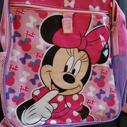 Minnie Mouse Backpack With Lunch Box