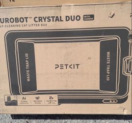 New Petkit purobot Crystal duo kitty litter system