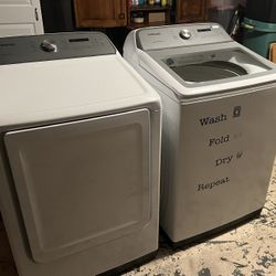 Samsung Washer & Dryer 