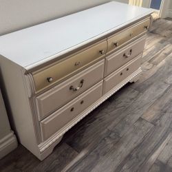 Solid White Dresser 