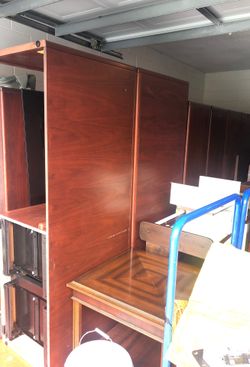 Wood desks