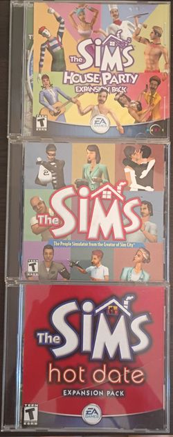 The sims games and expansion pack