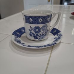 Royal Staffordshire Cathay J & G Meakin Cup and Saucer Ironstone Made in England