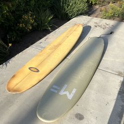 Surfboard And Longboard