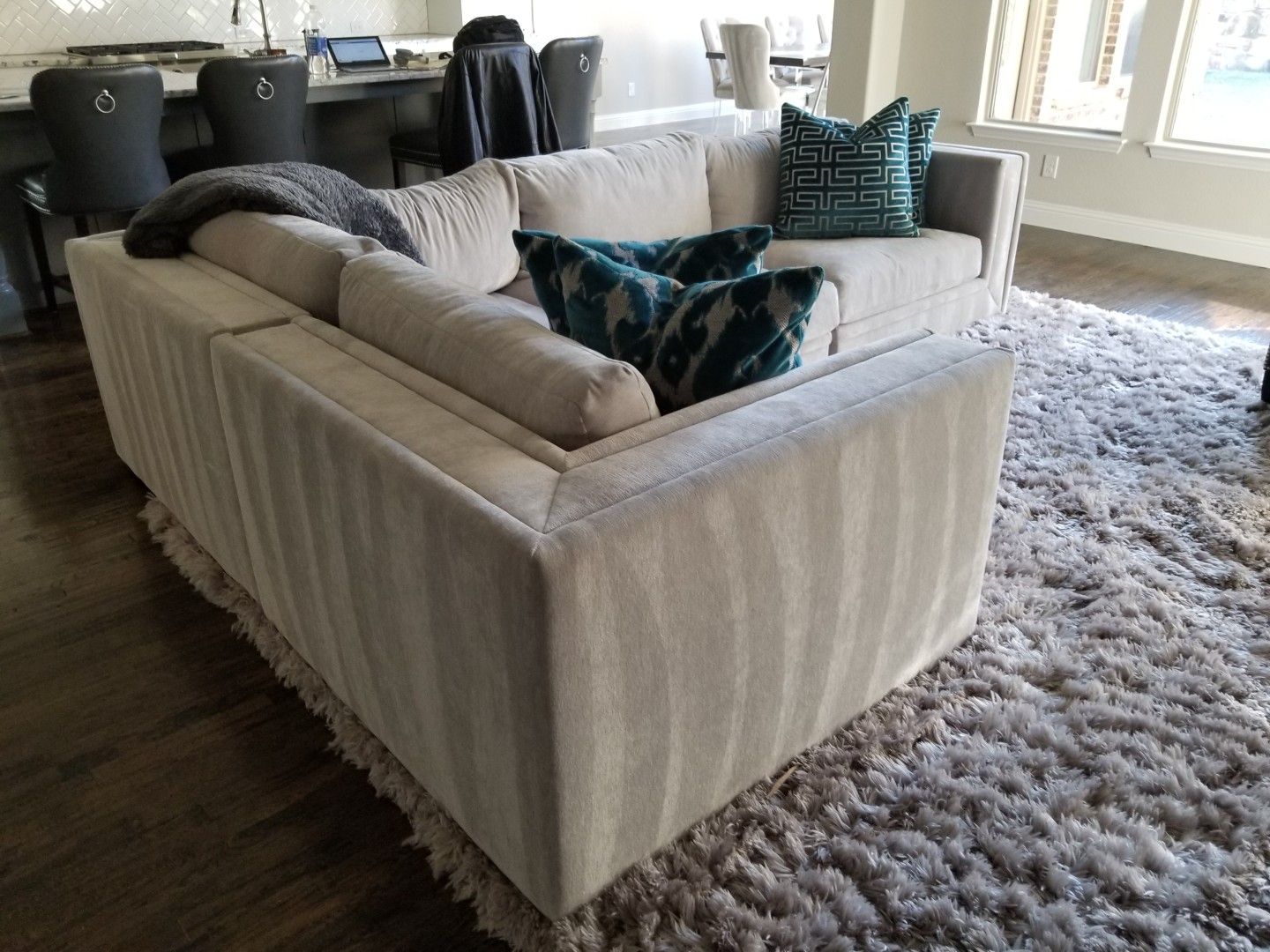 Z gallerie Luka 3 piece sectional