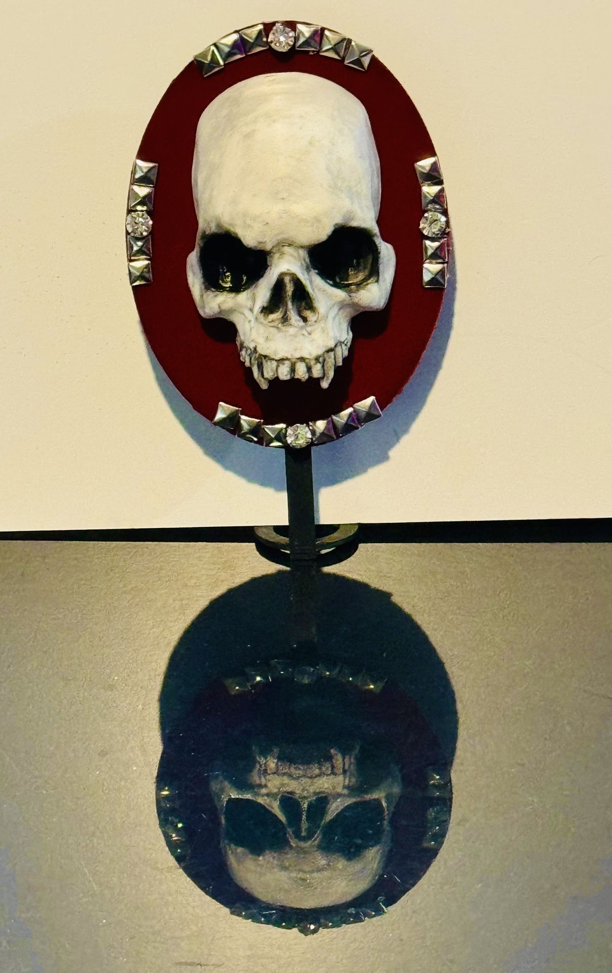 8inch Skull Tree Topper Handmade With Spikes