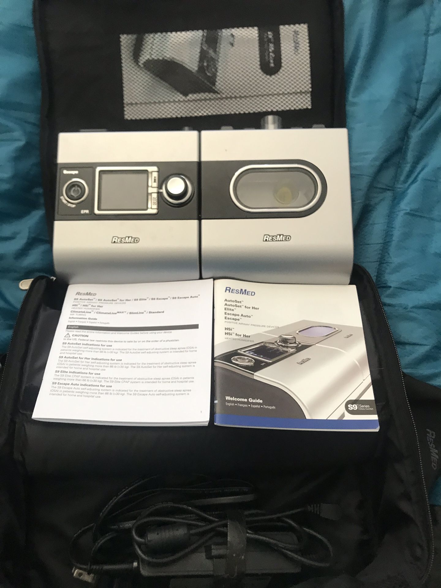 ResMed S-9 Sleep Apnea Machine Used. Normal wear CPAP