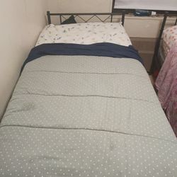 Twin Sized Bed (Bedsheets Not Included)