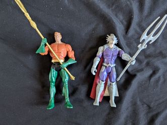 Aquaman and ocean master loose figures