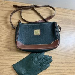 Medallion Leather Crossbody Purse Bag