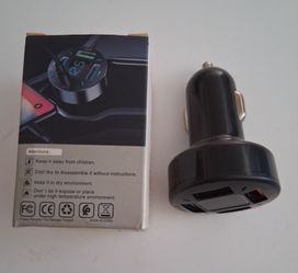 Rapid car charger adapter with 4 USB ports