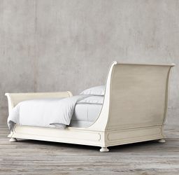 Restoration Hardware- King Size, Antiqued White